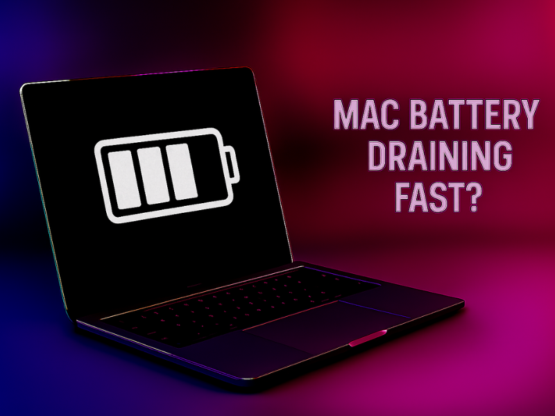 “Mac Battery Draining Fast? Try This Method”